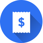 Paper Towel Cost Icon